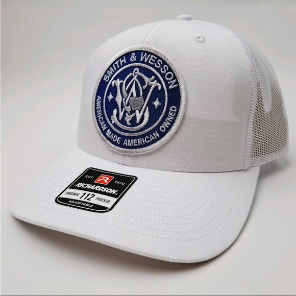 Smith & Wesson Embroidered Patch
Richardson 112 Trucker Mesh Snapback
Cap Hat Wh - Picture 3 of 5